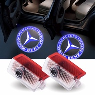 For Mercedes Benz W205 W176 W246 W242 W212 S212 E A B C Class projector lamp welcome light car Acces