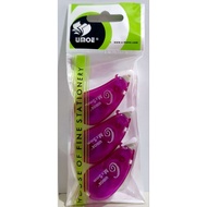 Umoe . I Mini Correction Tape . 5mm x 6m . 3's . CTM563 . { READY STOCK } A