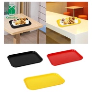 [Kesoto] Rectangular Tray Cafeteria Trays Countertop Organizer Modern Coffee Table Trays for Vanity 