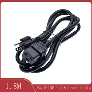 【Spark Glide】 heavy power cord NEMA 5-15p to C19 AC power cord 16A 250V 16awg heavy gauge power cabl