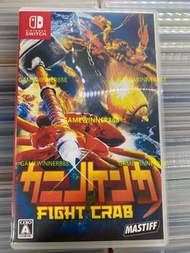 （中古二手）Switch NS遊戲 螃蟹大戰 Fight Crab 日版中英日文版