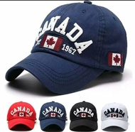 Topi baseball bordir canada trend luar negeri terbaru populer import / BIG PROMO topi canada pria wa