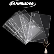 BANNRIEDSG9895Y Multiple Pockets Sleeve, PP Acid Free A7 Photocard Binder Sheets, Transparent Kpop P