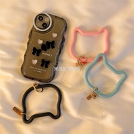 Mobile Phone Accessories Mobile Phone Strap Mobile Phone Ring Buckle Silicone Cat Bracelet Mobile Phone Case Bracelet Lanyard Mobile Phone Universal Portable Mobile Phone Ring