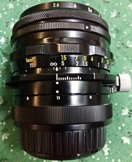 超美稀有鏡頭 Nikon 原廠 nikkor 35mm F2.8 PC 廣角移軸鏡