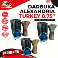 DARBUKA ALEXANDRIA 8.75” BERKUALITI TINGGI