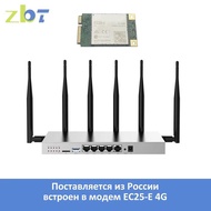 ZBT Router 4G LTE Dual Band 2.4GHz 5GHz Gigabit Openwrt Modem Bawaan