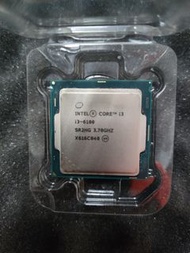 Intel I3-6100 剛換下，只有一顆 個保一月