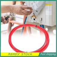 etto-MY Conditioning Copper Tubing Pipe Extension 4m 1/4in Built in Tube Bending Strip AC Bender Red