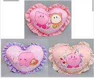 ［日本直送］荷葉邊愛心抱枕<星之卡比> 三款都有
