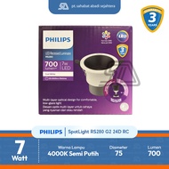 Philips LED SpotLight RS280 G2 7W D75 24D RC RD Semi White 4000K