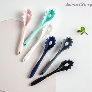 DELMER13P Pasta Scoop Slot Silicone Drain Tool Dinnerware Kitchen Gadgets Noodles Ladle
