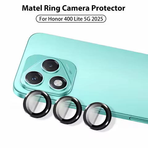 Camera Protector For Honor 400 Lite Metal Lens Ring Tempered Glass Honar 400Lite Honor400Lite 6.7 in