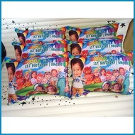 EGT2007 11x8 - Pillow Customized  Souvenir for Christening Baptismal Birthday Wedding Debut 18th