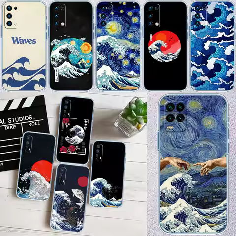 TR65 Great Wave Off Kanagawa Case for LG K22 K30 K40 K40S K41 K42 K50 K50S K51 K51S K52 K61 K62 K71 