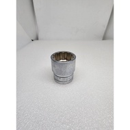 KTC 1/2" dr. Hand Socket 24mm B4-24W Socket Wrench 24mm 12pt