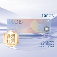 OLENS - DOUBLE TINT Gray 日拋彩色隱形眼鏡 (10片裝) (度數 -1.00) #OLENS