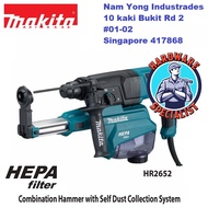 Makita HR2652X3 Combination Rotary Hammer Drill With Dust Collector
