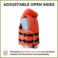 ◭ ✁ ◲ AQUALIFE Life Vest with HEADREST ( MARINA APPROVED) MANUFACTURER
