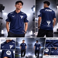 Collar Microfiber QualityTshirt Baju Gaming eSport FC26 EA SPORT Microfiber Dry Fit Fabric Jersi