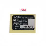 1PCS NEW For Sony CX405 FX3 ZV-E10 Bottom Label Paper  Number Paper Camera Number Paper Cameradigita