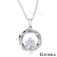 GIUMKA Flower Series Bloom Steel Necklace MN778