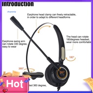 SPVPZ U900 H510 Telephone Headset High Fidelity Noise Reduction Breathable 35mm RJ9 MIC Long Cable Call Center Headphone for Telemarketing
