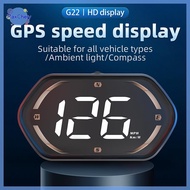 MCHY> USB Car HUD Head Display Digital Speedometer GPS Speed Meter KMH MPH Dispaly For Truck Motorcy