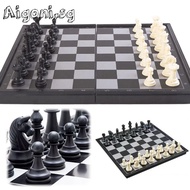 Foldable Magnetic International Chess Set Chess Board Game for Kids and Adults