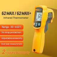 Fluke 62 MAX/62 MAX+ Infrared Thermometer Handheld Temperature Gun Electronic Thermometer Instrument