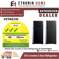 Hitachi 541L Inverter 2-Door Refrigerator R-VG695P9MSX