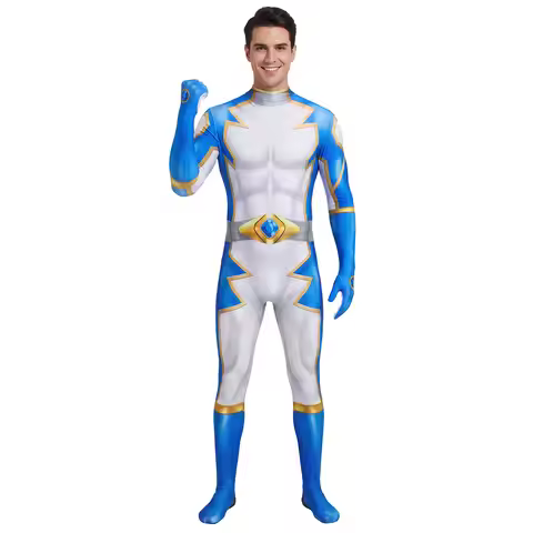 Game Battle Blaze Aoshima Yuya Crave Cosplay Costume Saga Blaze Blue Jumpsuit For Halloween Party Co