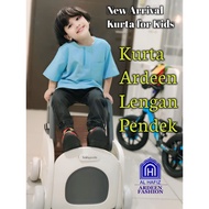 LELONG Kurta Ardeen Lengan Pendek 100% Cotton Al Hafiz By Ardeen Fashion