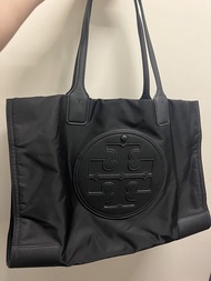 Tory Burch 黑色尼龍大容量 Tote Bag 手袋