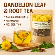 READY STOCK | Detox Herbal Tea Bags Dandelion Root & Leaf | Caffeine-Free Organic