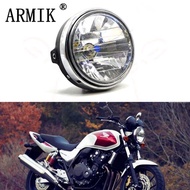 Motorcycle Headlight Wasp 600 900 CB400/900 Modified Headlight Assembly Headlight Crystal Headlight