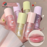 EMERAY Lip Oil, Glass Moisturizes Lipstick, Lip Care Serum Big Brush Head Fragrance Non-sticky Lip B