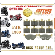 YAMAHA DISC BRAKE PADS FJR 1300 14-19  FJR 1300 AE 06-09 FJR 1300 A 14-16 FJR 1300 AS 14-16 GOLD QUA