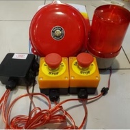 Emergency Alarm Siren Rounbel Kriing 150mm Siren for Factory, School, Office, etc.