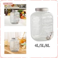 [szxmkj2lp] Glass beverage dispenser, water dispenser, fruit infuser with, beverage
