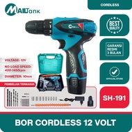 COD Mailtank Bor 2baterai 36V MAKITA impact drill 13mm MESIN AB-36FW Bor cordless full fitur set HAR