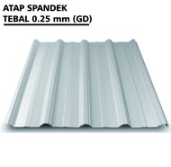 Atap Spandek 0.3 / Spandek 03 / Kanopi PANJANG 6 METER