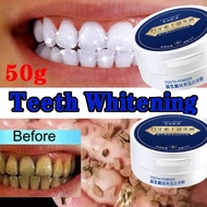 Teeth Whitening Powder Probiotic Instant White Teeth Toothpaste Remove Yellow Stains Tartar Bright Teeth 50G Tooth Cleaning Tool