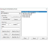Acos6 Aa Acos3 Acos5 Sle4442 Sle4428 Sle5542 At24c16 Ac24c64 Etc EEPROM Chip Card Software For Acr