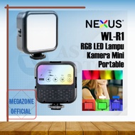 WL-R1 RGB LED Portable Lighting for Video Vlog Etc Video Photo Mini Light LED RGB Lampu Kamera Porta
