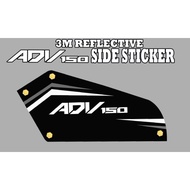 Honda ADV 150 Side Sticker / Honda ADV 150 Accessories / Honda ADV 150 Sticker / ADV 150 Accessories