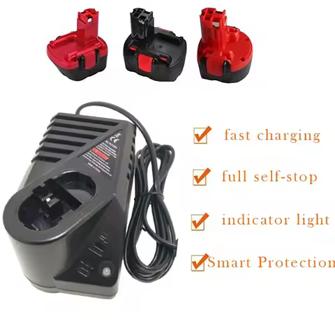 New Replacement AL1411DV Ni-CD/MH Battery Charger For Bosch 7.2V 9.6V 12V 14.4V Battery PSR 14.4V GS