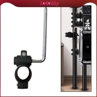 Lohobby Electronic Drum Pad Tom Drum Mount Holder L Rod for Home Music Studio Stage
