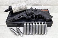UMAREX Smith &amp; Wesson R8 左輪 CO2槍 優惠組C ( M&amp;P左輪槍轉輪槍BB槍BB彈玩具槍警用