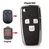 LAIFU 3 Button Modified Flip Folding Car Key Shell for Toyota Byd F3 F3r Remote Keyless Entry Transm